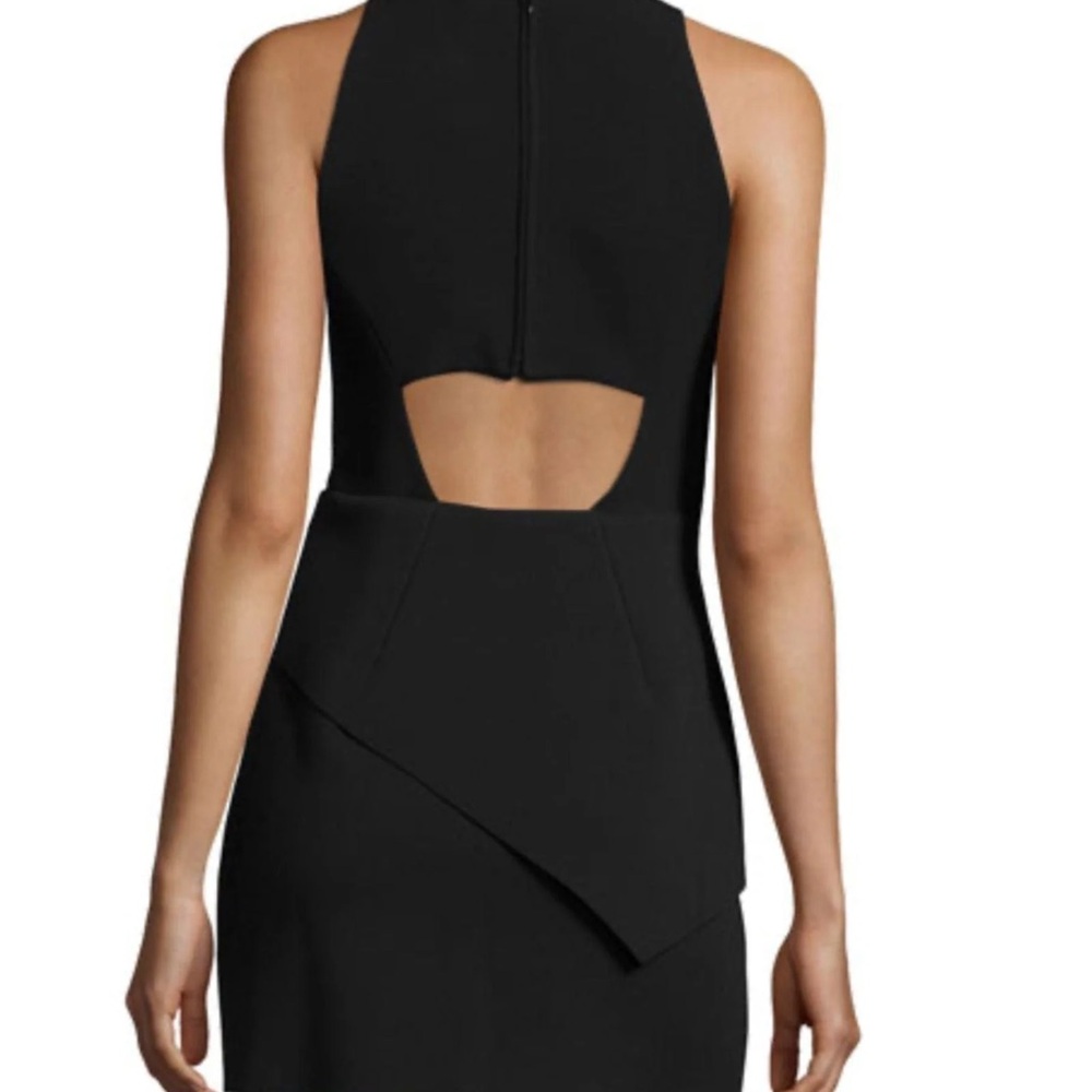 Halston Heritage LBD little Black Sleeveless Dress size 4